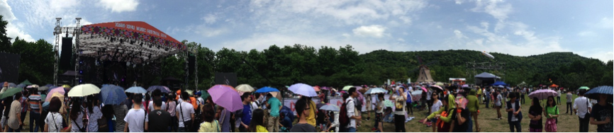 2014西湖音乐节火爆开场，BG大游音响倾情奉献 