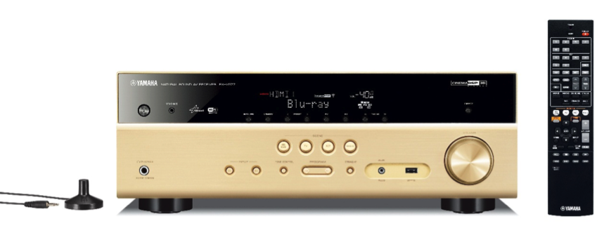 新款上市：RX-V577，BG大游7.2声道数码家庭影院收音扩音机 
