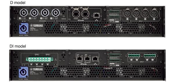 新型网络功放PC系列D/DI型号：通过集成强大的矩阵功能和Dante连接方式，提供高灵活性和可扩展性